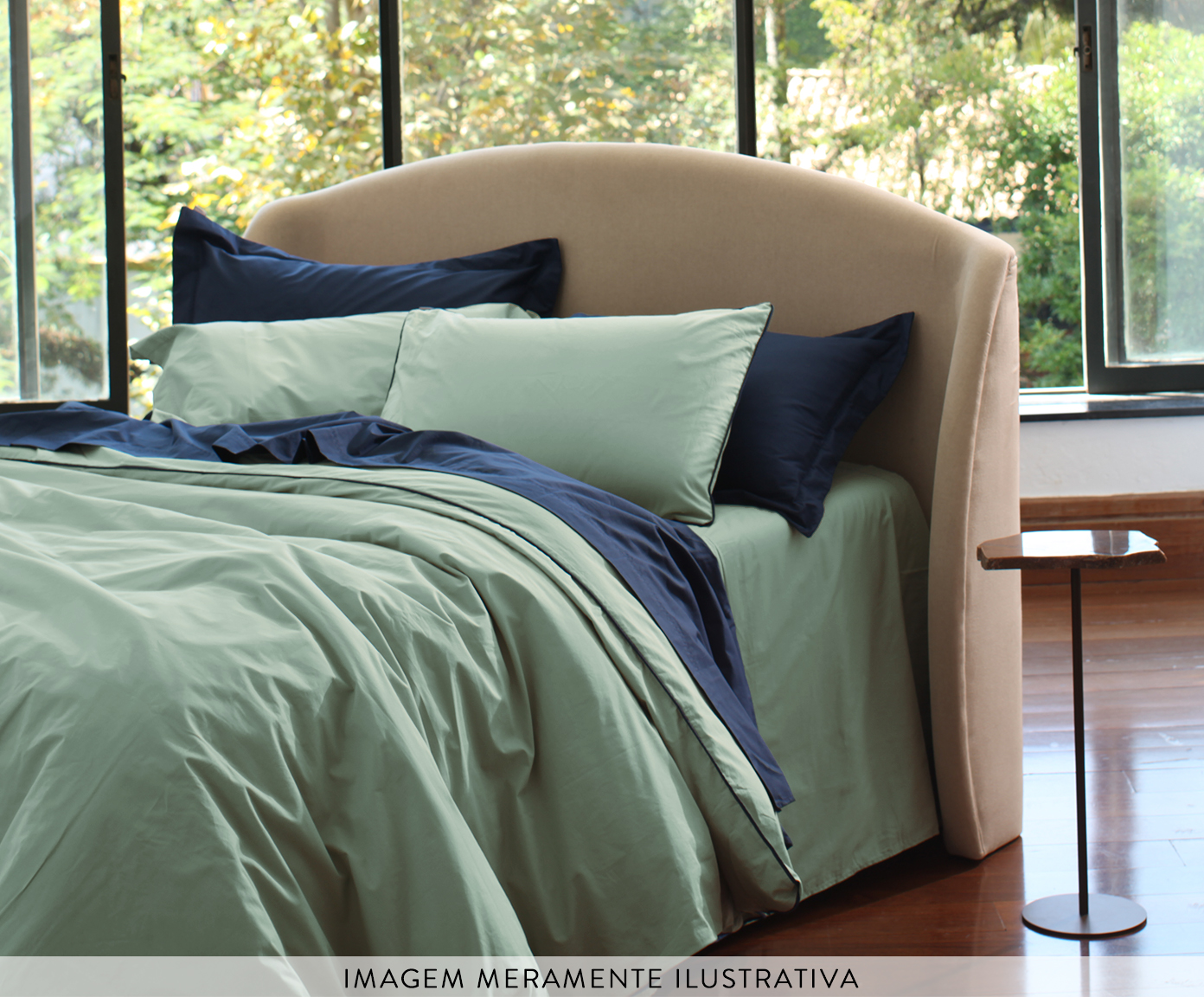 Duvet Colors Menta 200 Fios image number 2