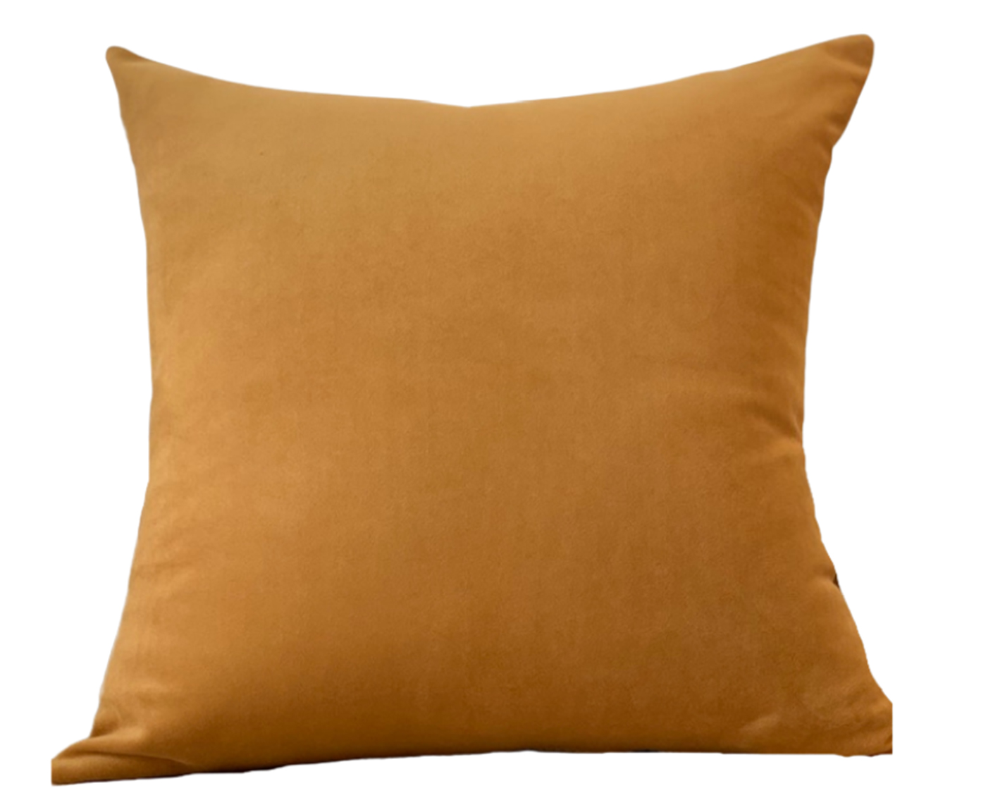 Almofada em Veludo Caserta - Amarelo Caramelo - image 0