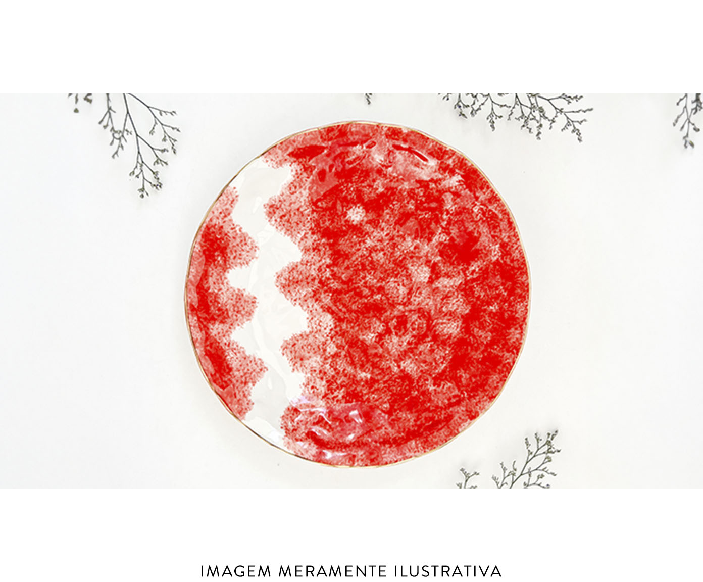 Centro de Mesa Dual Vermelho III - image 1