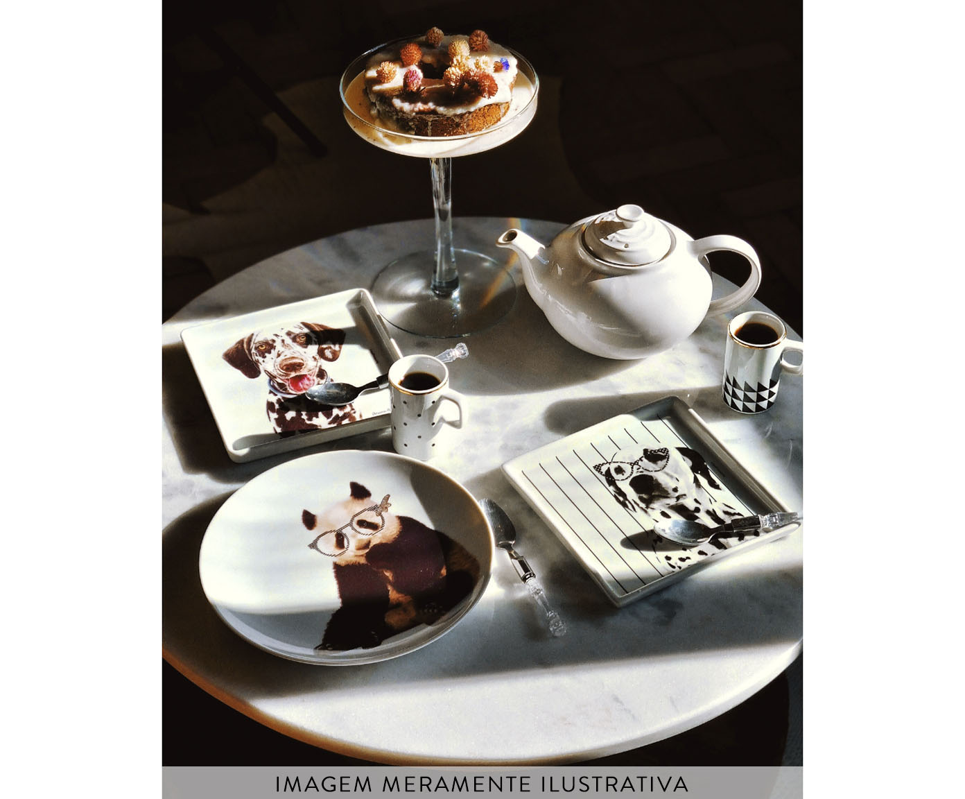 Prato de Porcelana Dalmatian image number 5