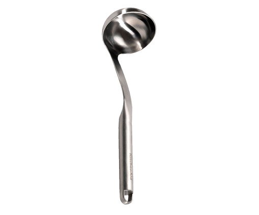 Colher Premium Ladle Brushed Stainless Steel - image 0