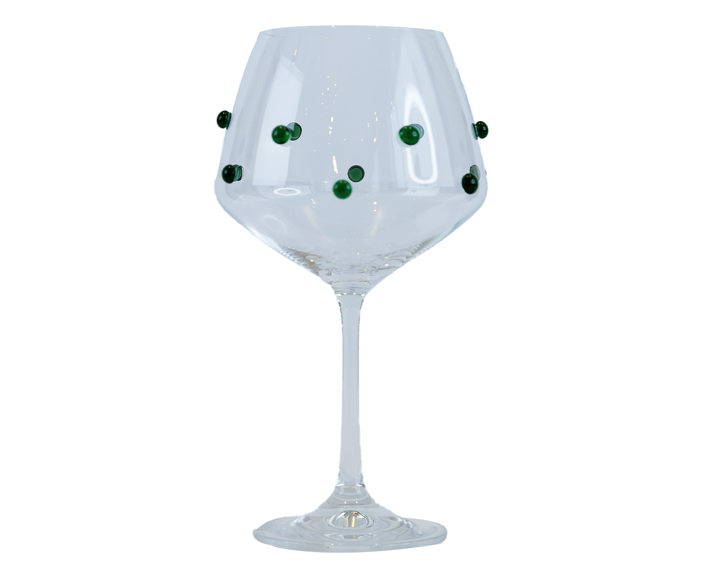 Ta&ccedil;a Triangular Gemas Verde Floresta - image 0