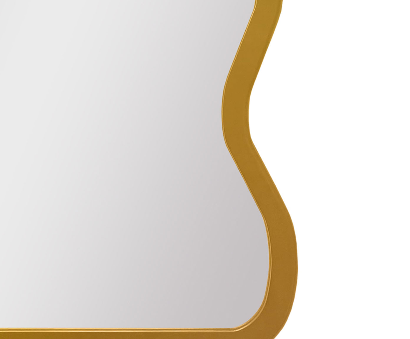 Espelho de Ch&atilde;o Wave Org&acirc;nico Dourado image number 3