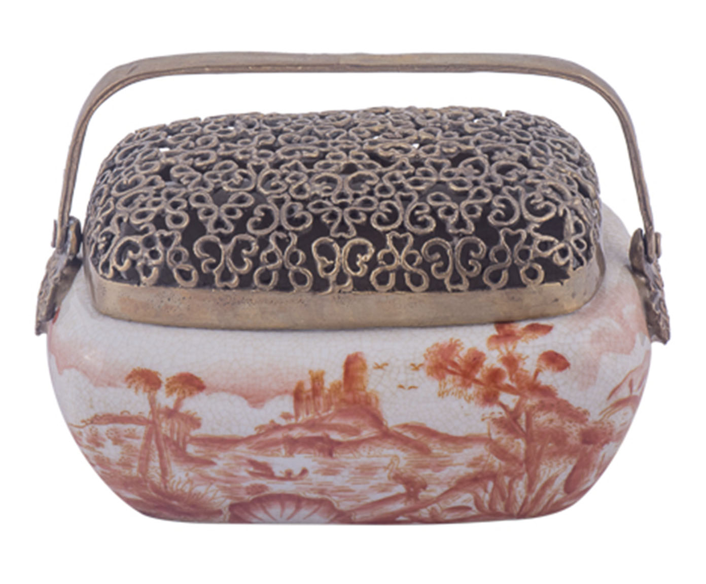 Caixa em Porcelana Crates Laranja - image 0