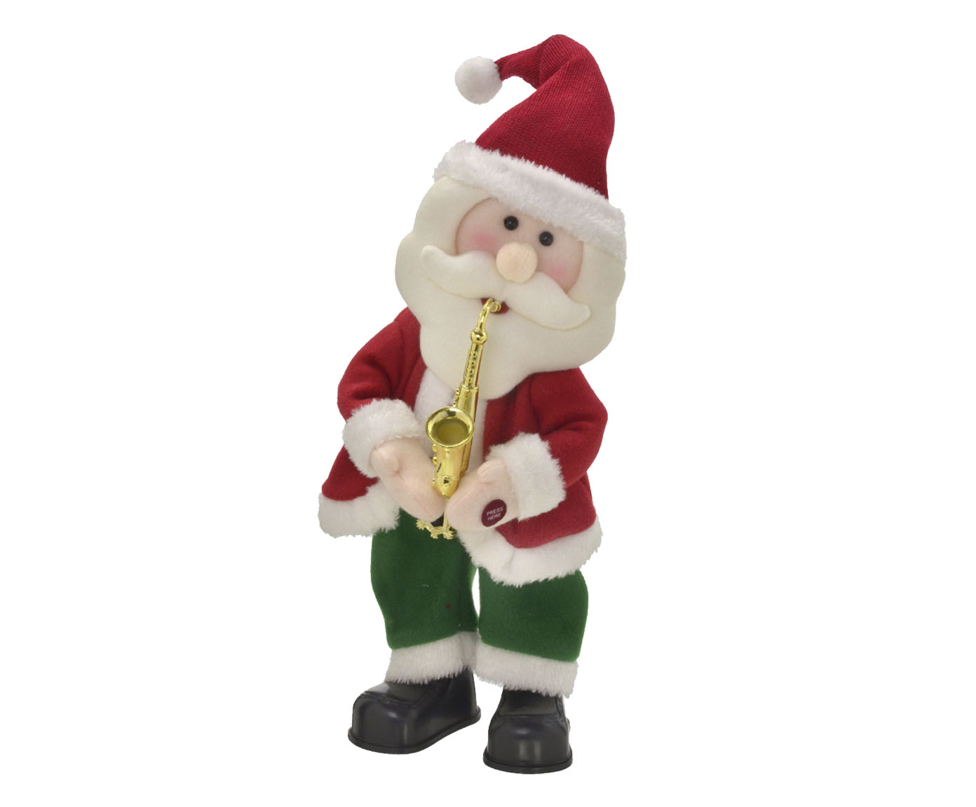 Papai Noel Som e Movimento Vermelho e Branco - image 0