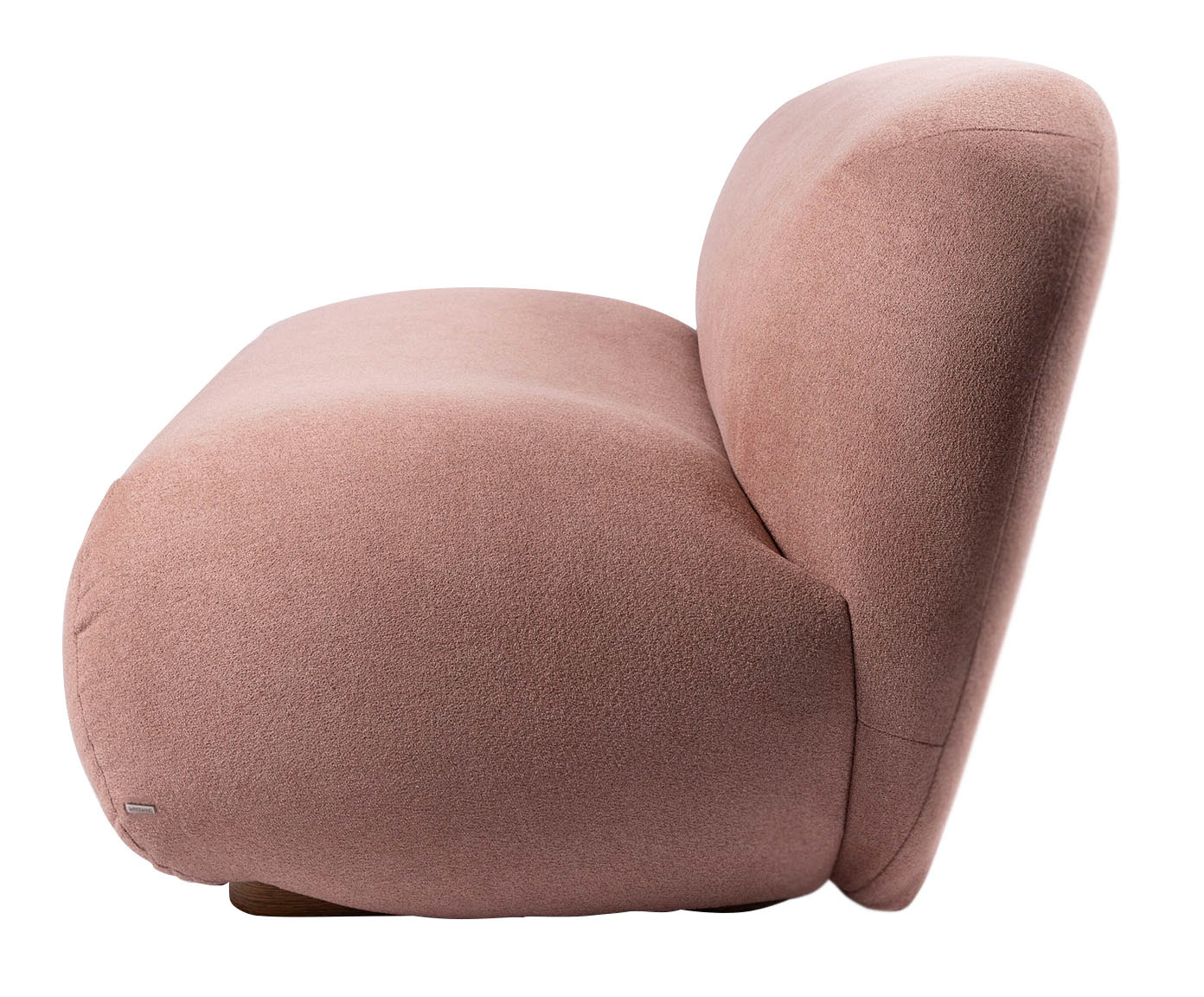 Sof&aacute; em Veludo Boucle Nube Rose image number 4