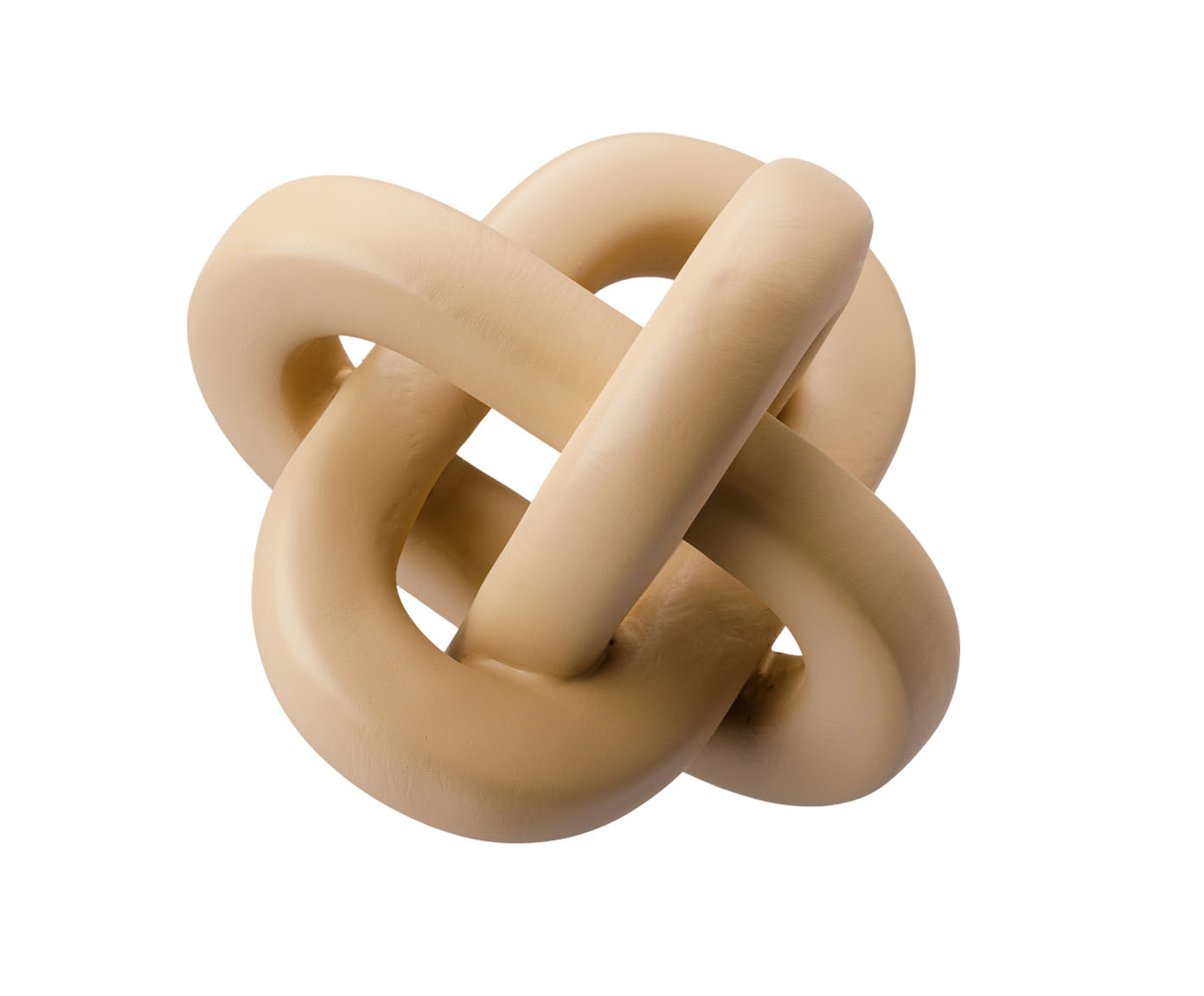 Escultura Elos de Correntes Bege - image 0