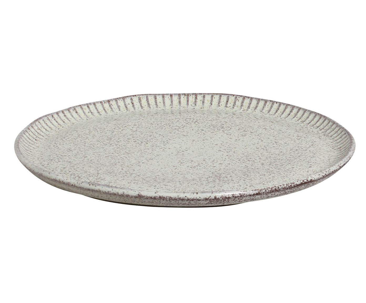 Jogo de Pratos Raso Linhas Pistache Verde Menta - image 1