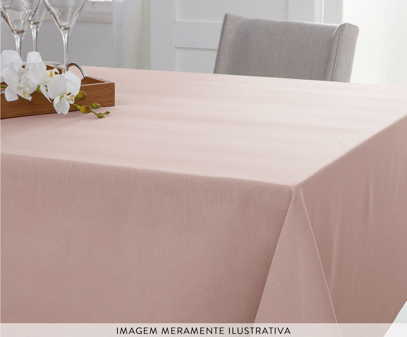 Toalha de Mesa Panam&aacute; Ros&ecirc; - image 1