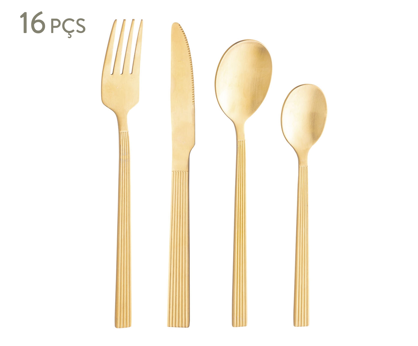 Faqueiro Athenas Dourado - image 0