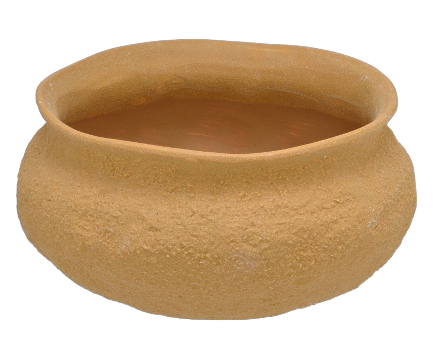Cachepot Decorativo Naturae Ocre - image 0