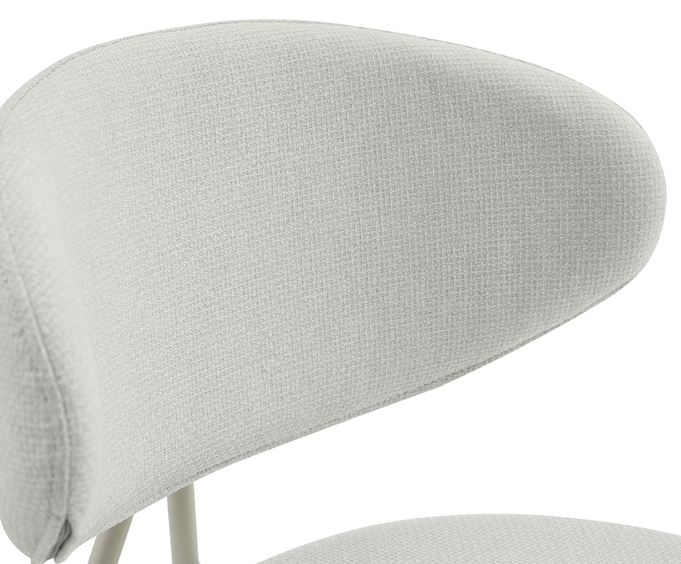 Banqueta Pilar Tecido Off White Base Off White image number 5