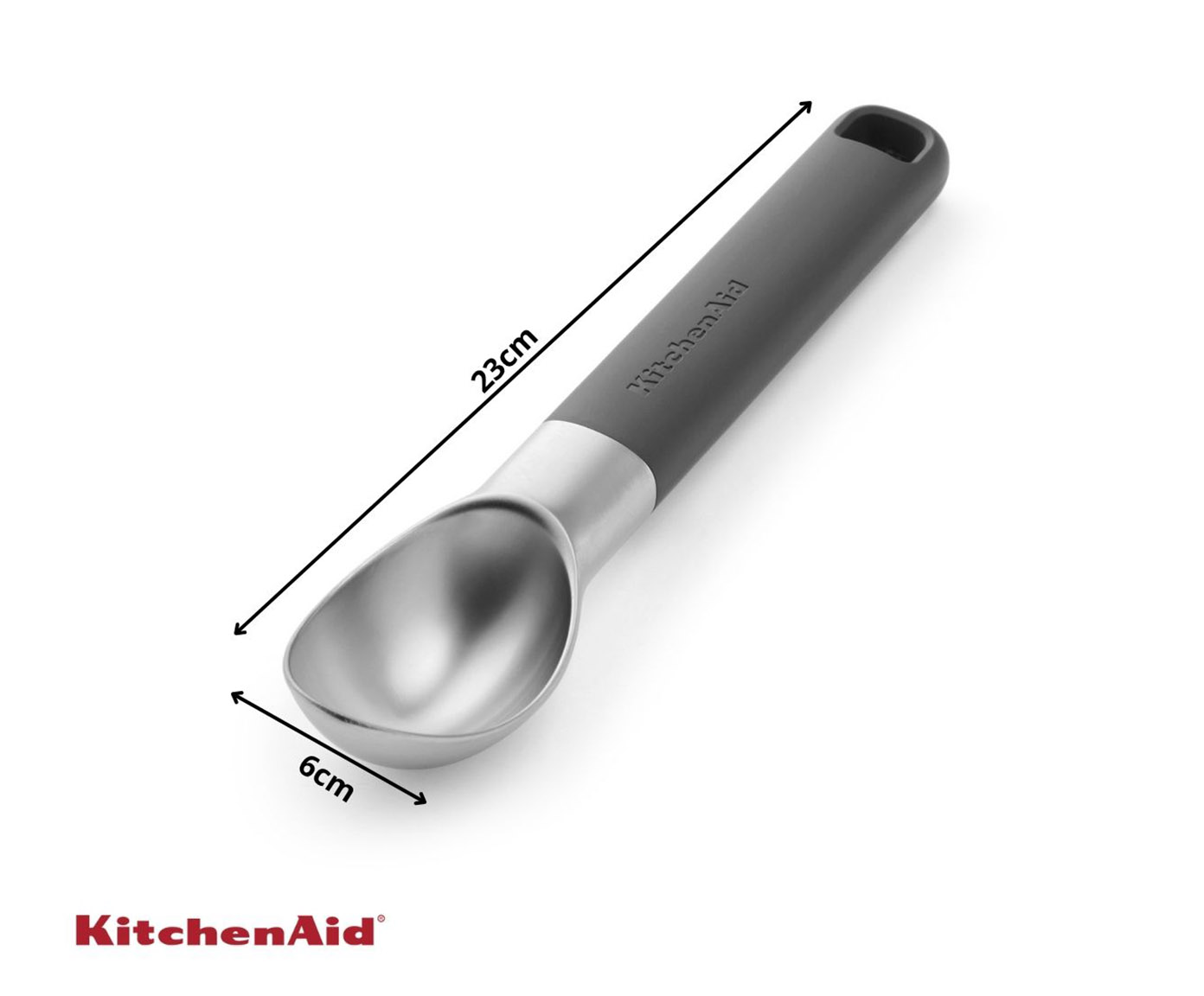 Colher para Sorvete kitchenaid Cinza - image 1