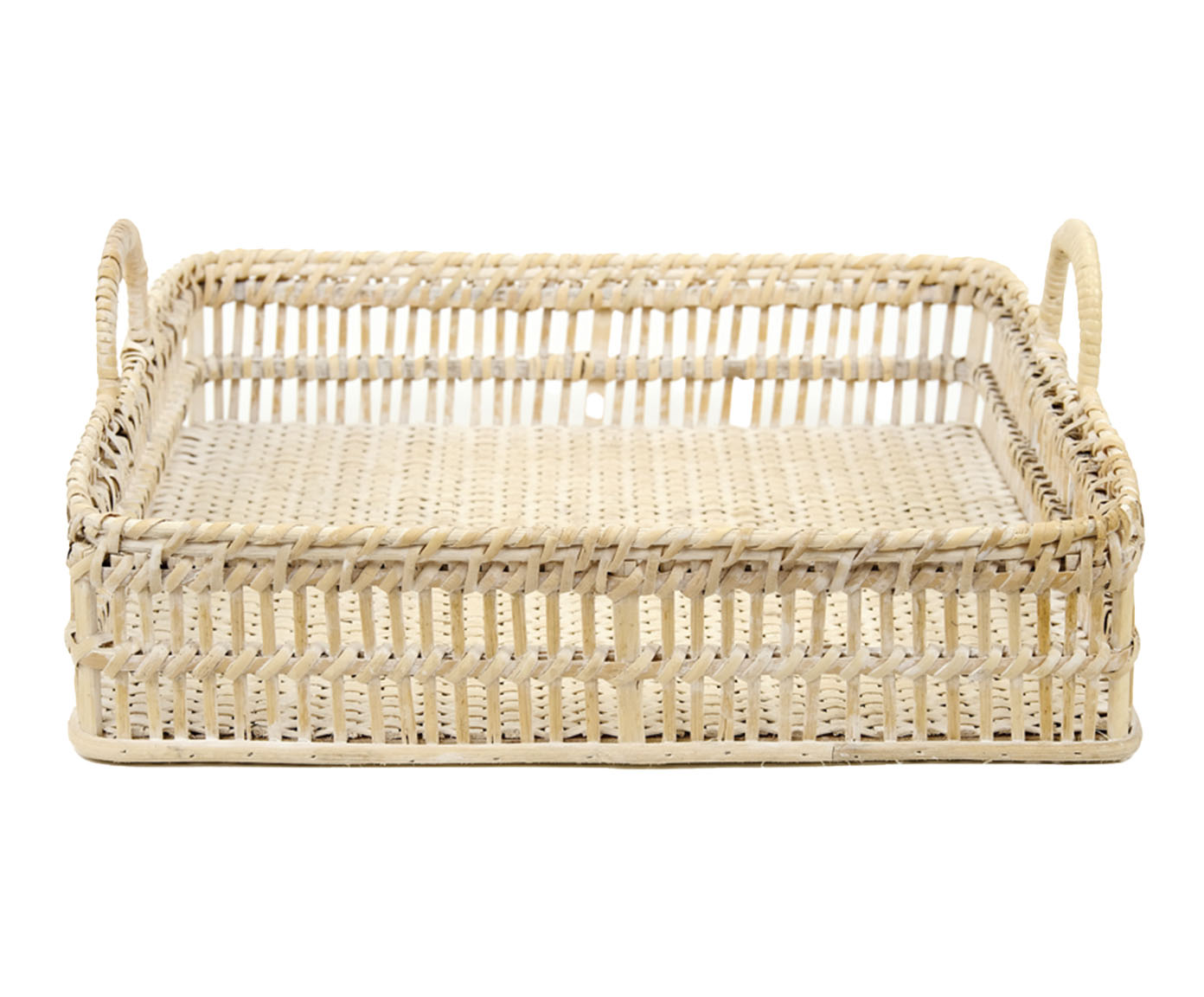 Bandeja em Rattan com Al&ccedil;as Molly Natural II - image 0