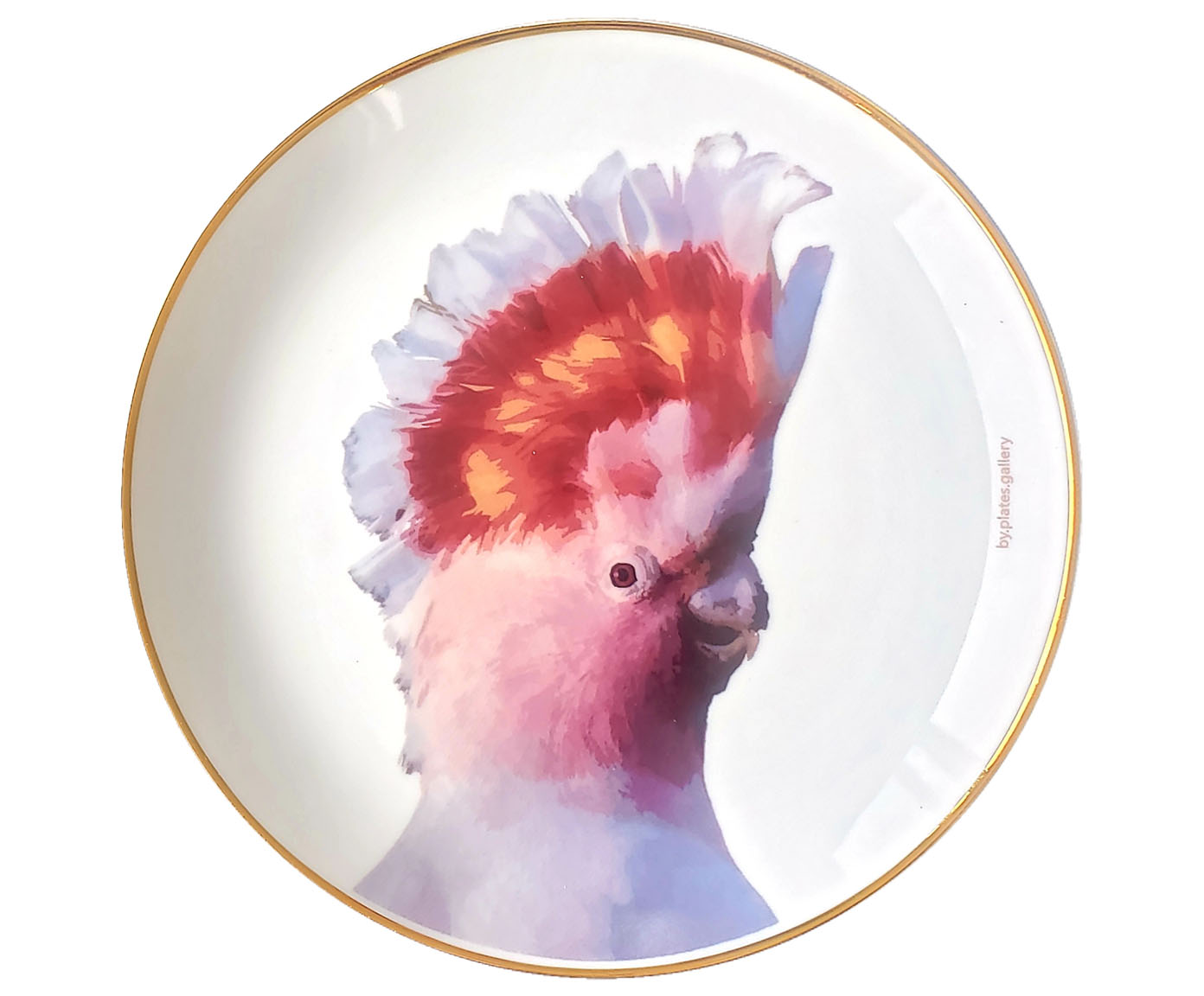 Prato em Porcelana Cacatua Atha&iacute;de - image 0