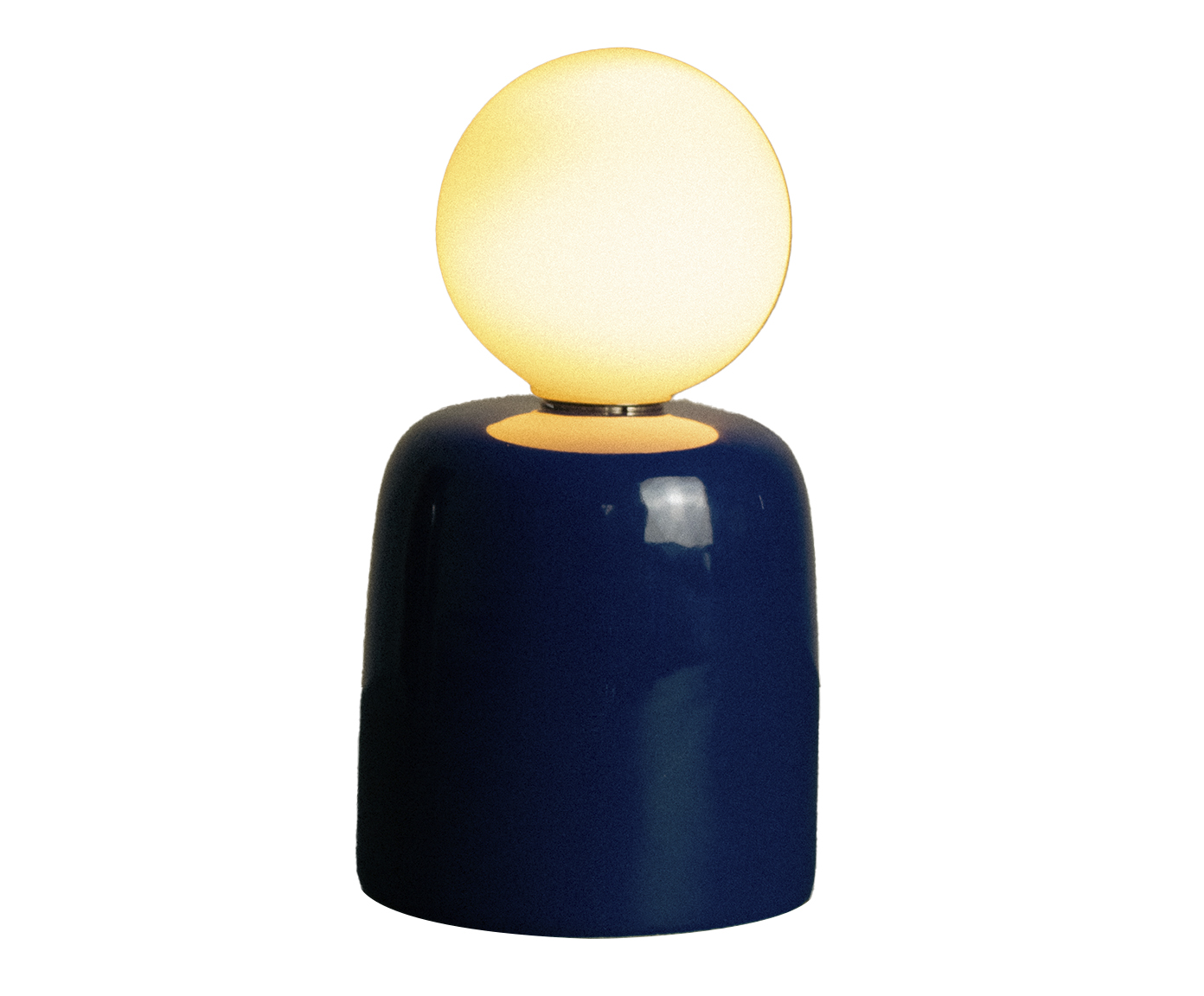 Lumin&aacute;ria Cuia de Mesa Azul - image 0