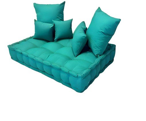Futon Turco com Almofadas tiffany - image 1