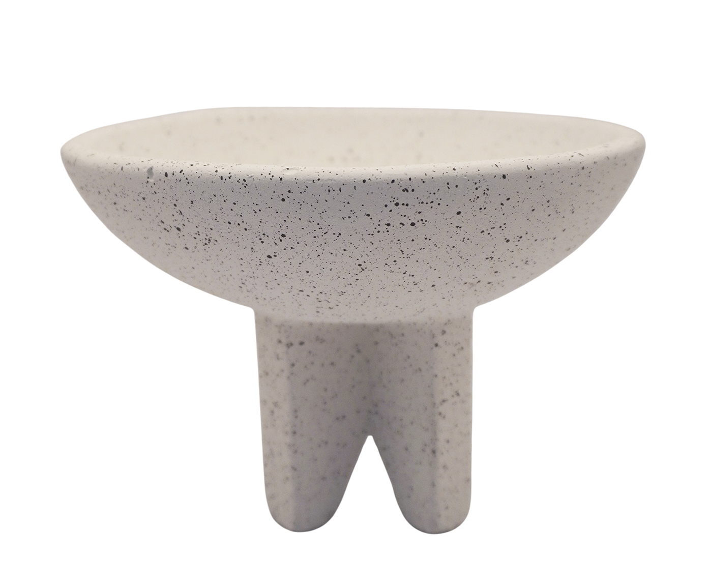 Centro de Mesa com P&eacute; Ibiza Branco M&eacute;dio - image 0