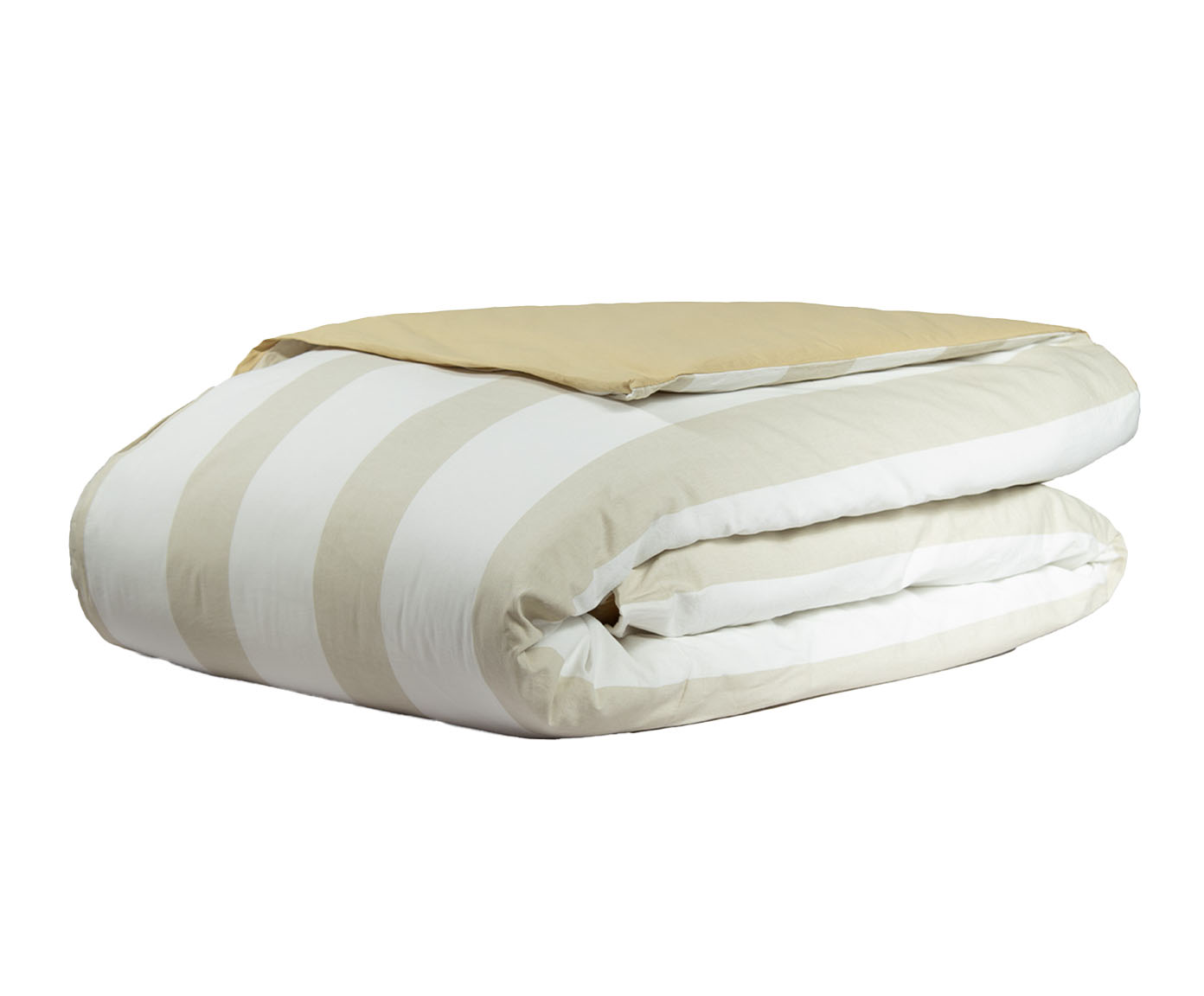 Capa para Duvet Tous Les Jours Estampado Listra Off White - image 0