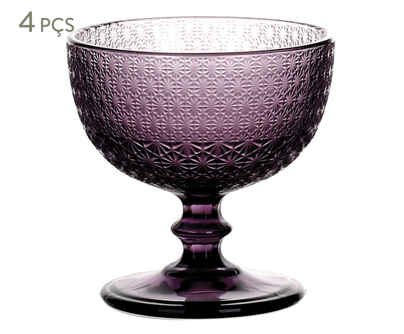 Jogo de Ta&ccedil;as para Sobremesa Malva - 290ml - image 0
