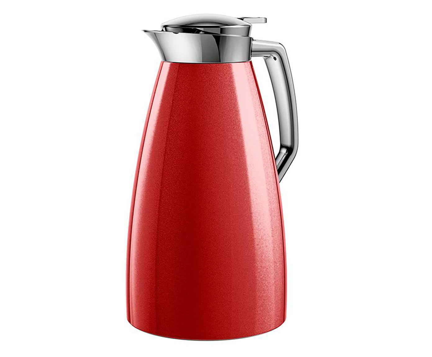 Garrafa T&eacute;rmica em Inox Plaza Quick Vermelha - image 0