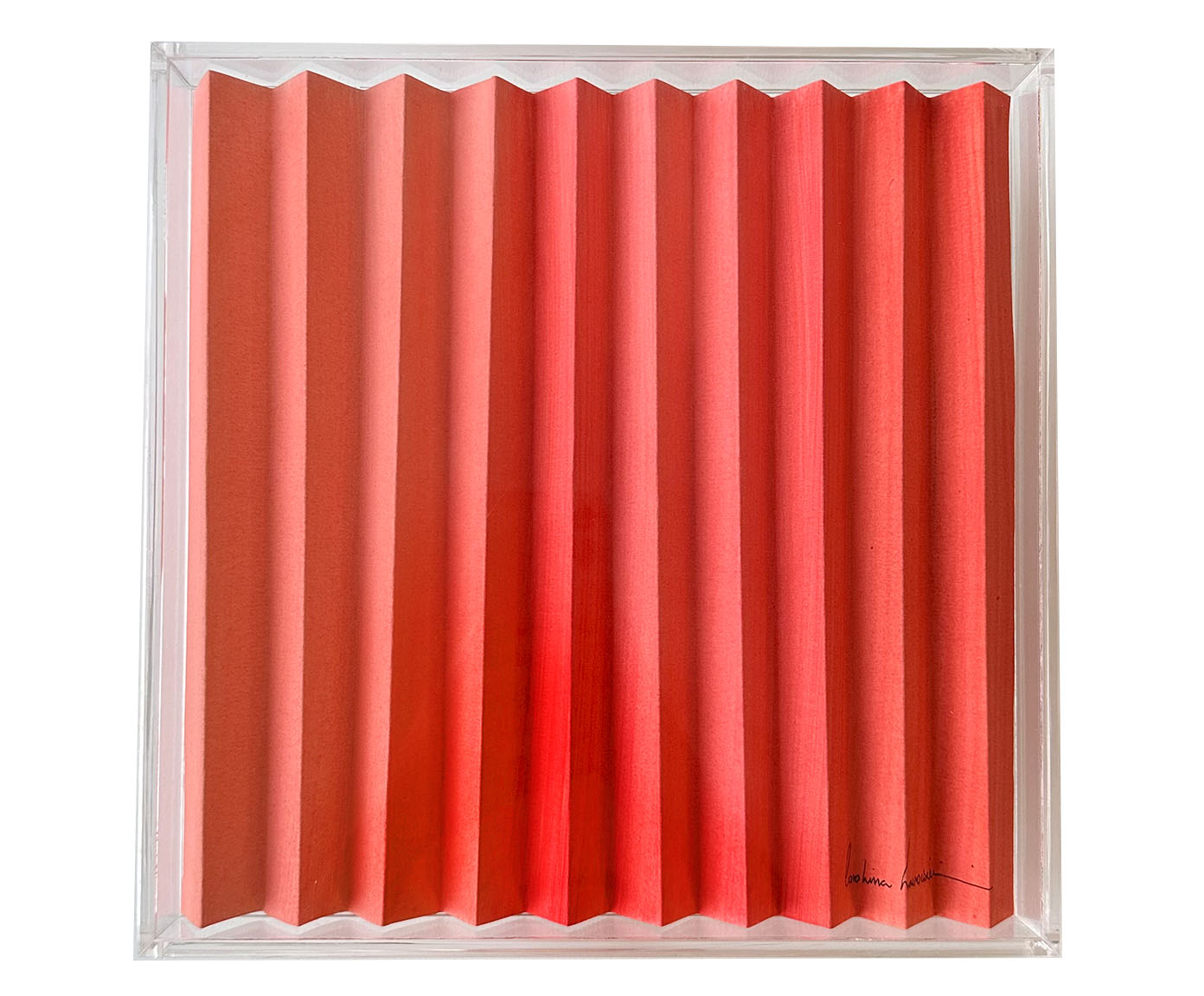 Quadro Degrad&ecirc; Salm&atilde;o - image 0