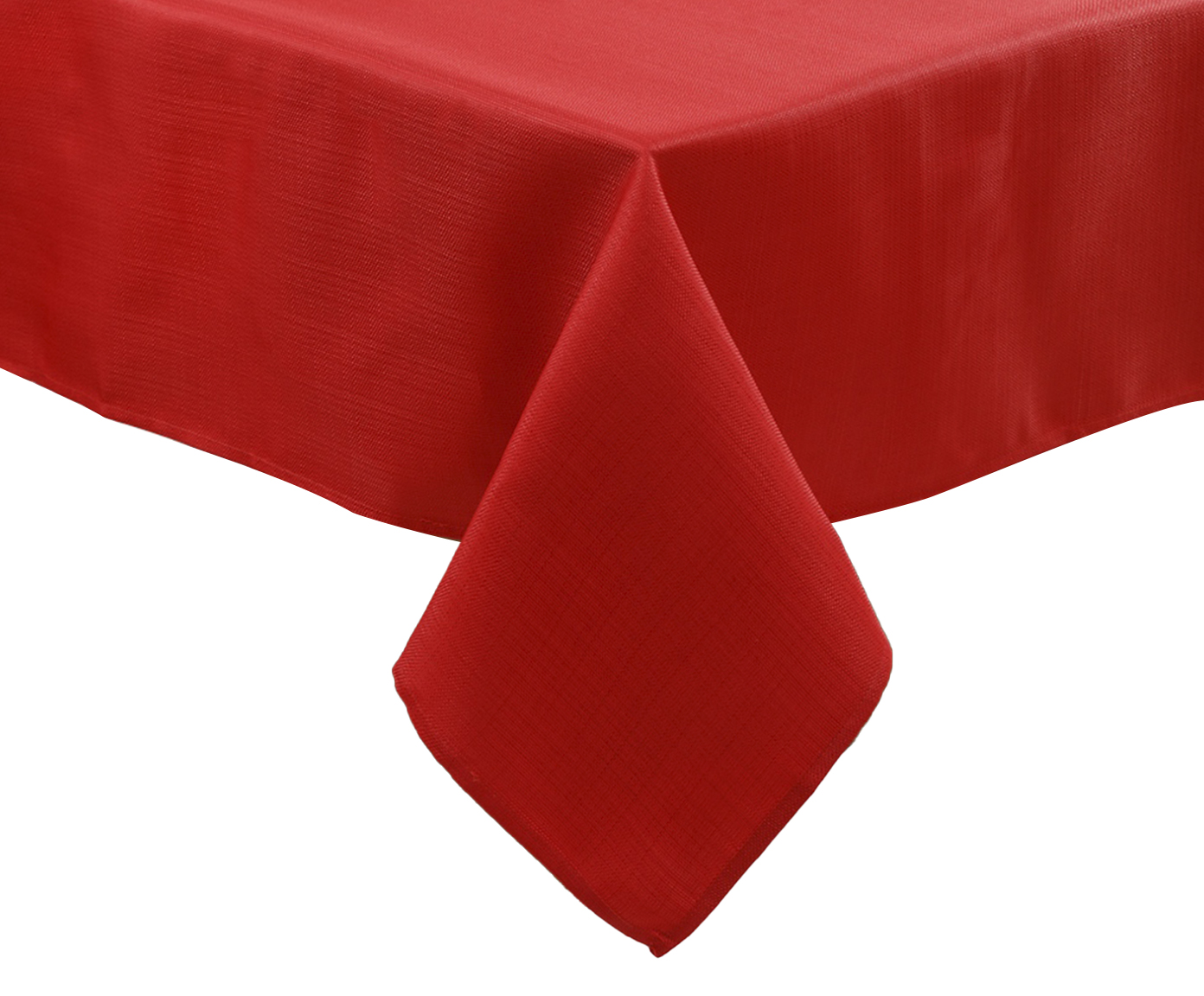 Toalha de Mesa Imperme&aacute;vel Vermelho - image 0