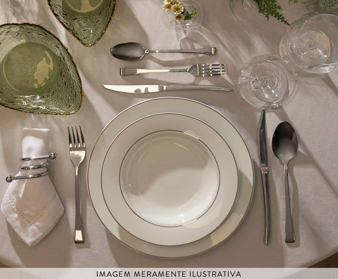 Faqueiro de A&ccedil;o Inox Berna image number 2