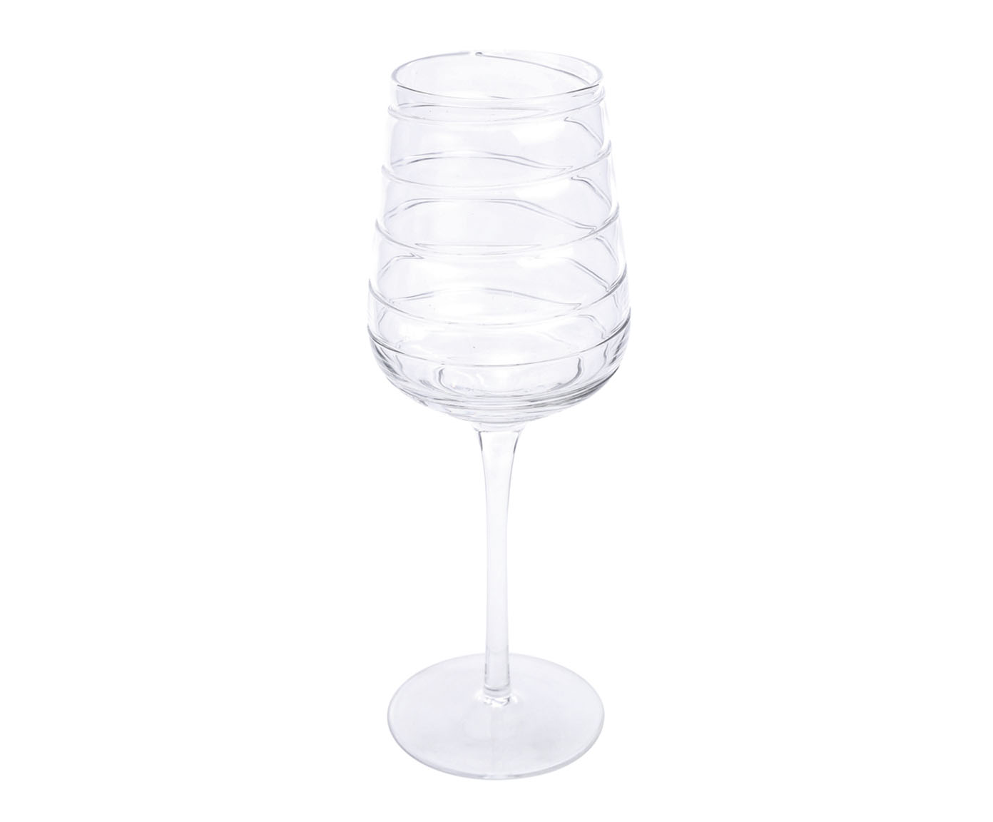 Ta&ccedil;a de Vinho Vidro Linhas Incolor - 495ml - image 0