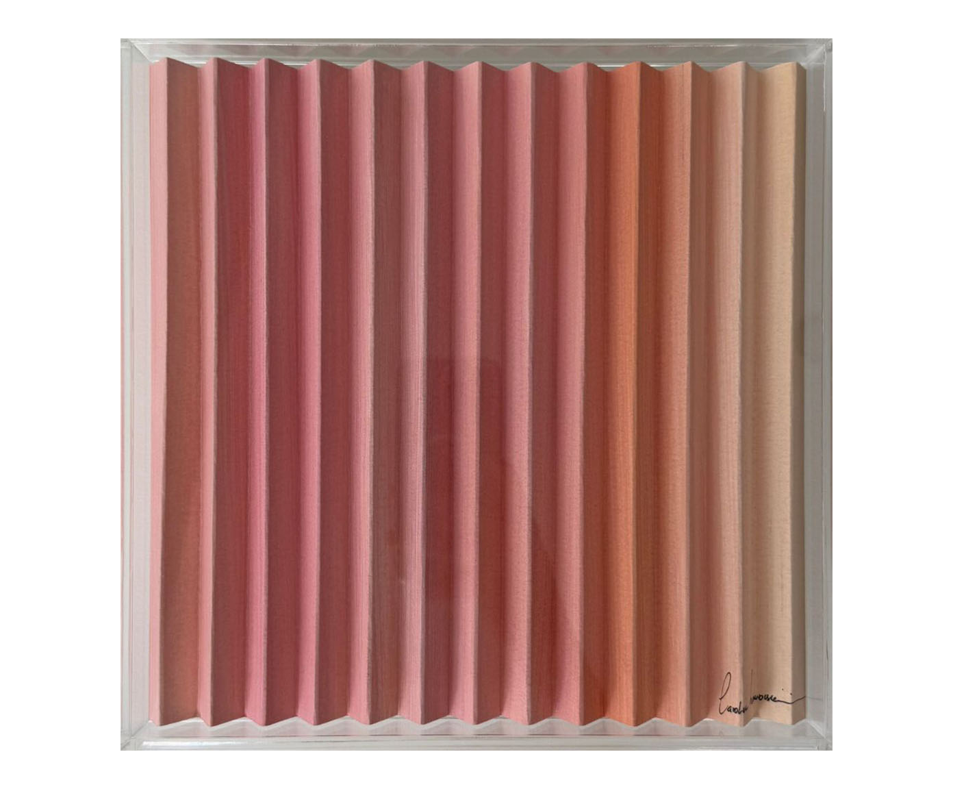 Quadro Degrad&ecirc; Rosa Beb&ecirc; image number 0
