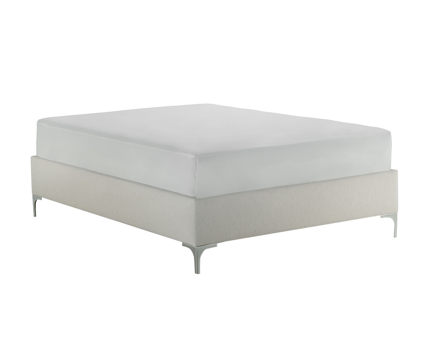 Cama Trento Boucl&ecirc; Off-White - image 1