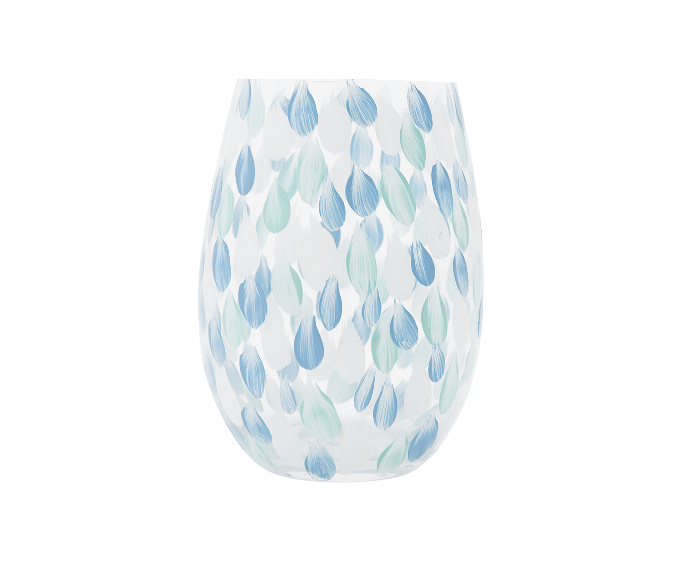 Copo em Cristal Confeti Azul - image 0