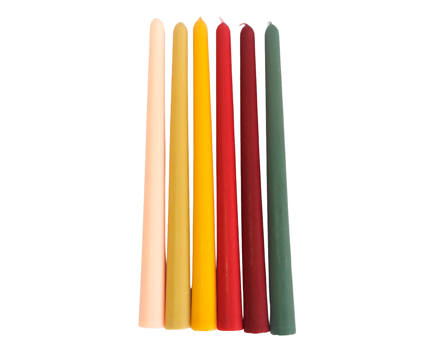 Velas para Casti&ccedil;al Mix and Match Vermelho - 6 pe&ccedil;as - image 0