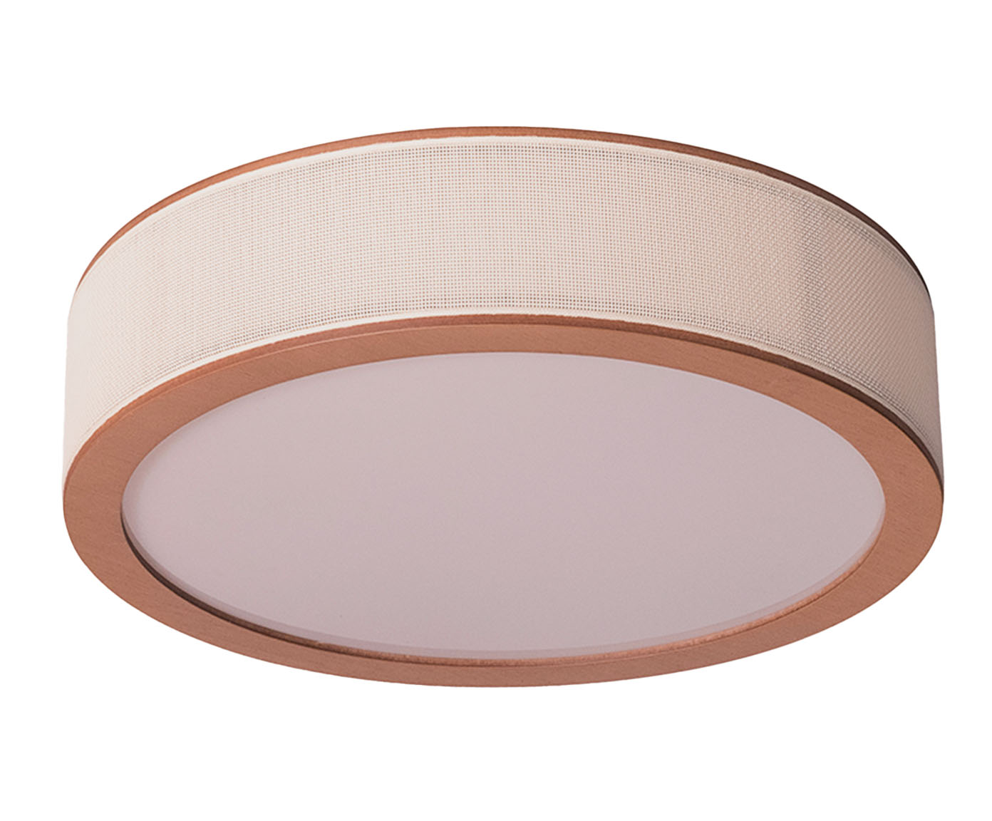 Plafon Apollo 3 Lampadas  Castanho - Bivolt - image 0