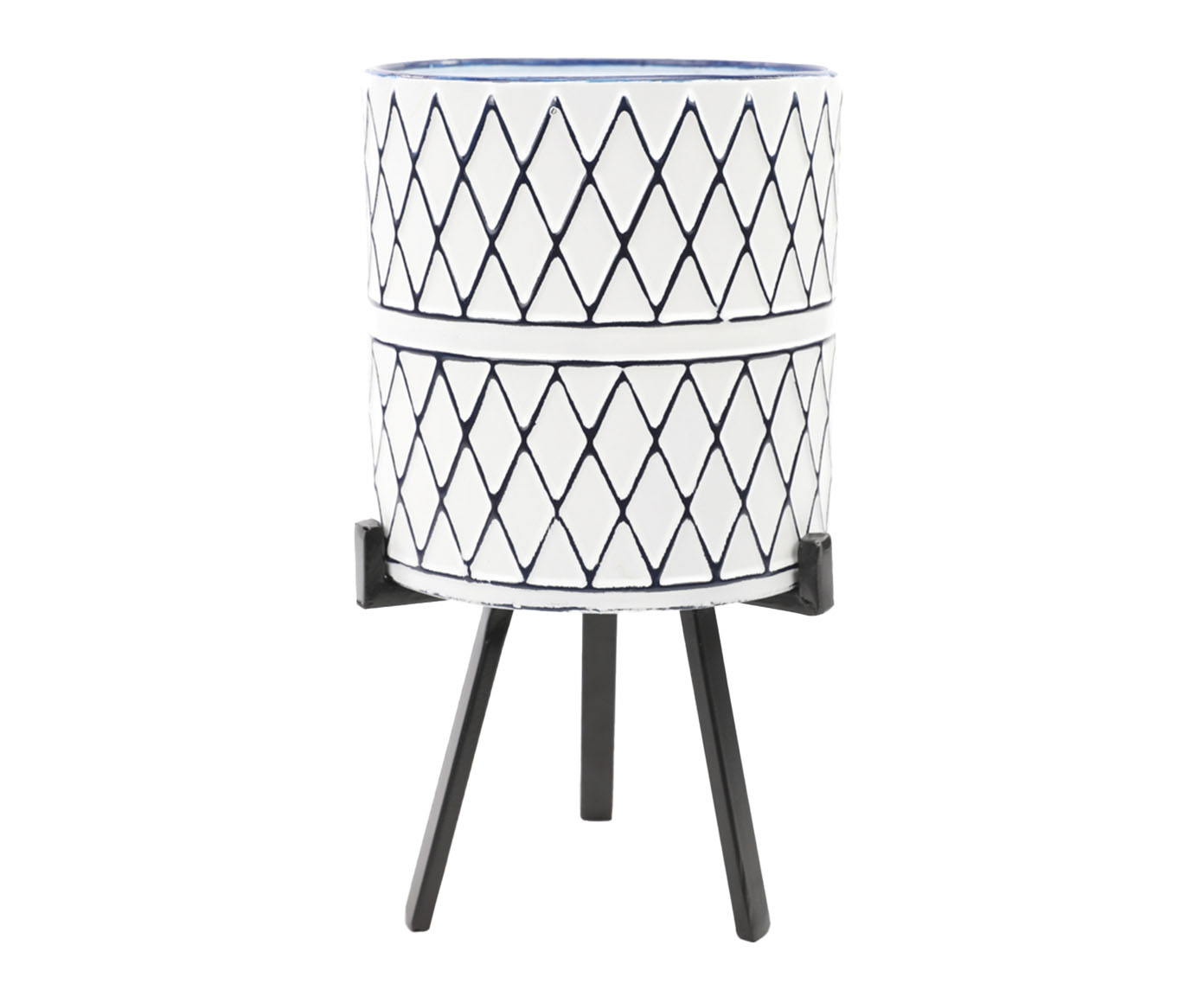 Cachepot High Branco Pequeno - image 0