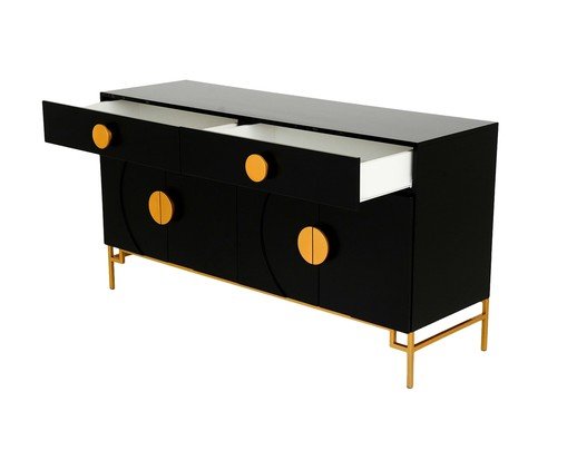 Buffet Duo Cerchio D'Oro - Preto image number 3