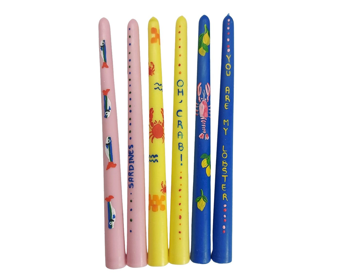 Velas para Casti&ccedil;al Summer Vibes - 6 pe&ccedil;as - image 0