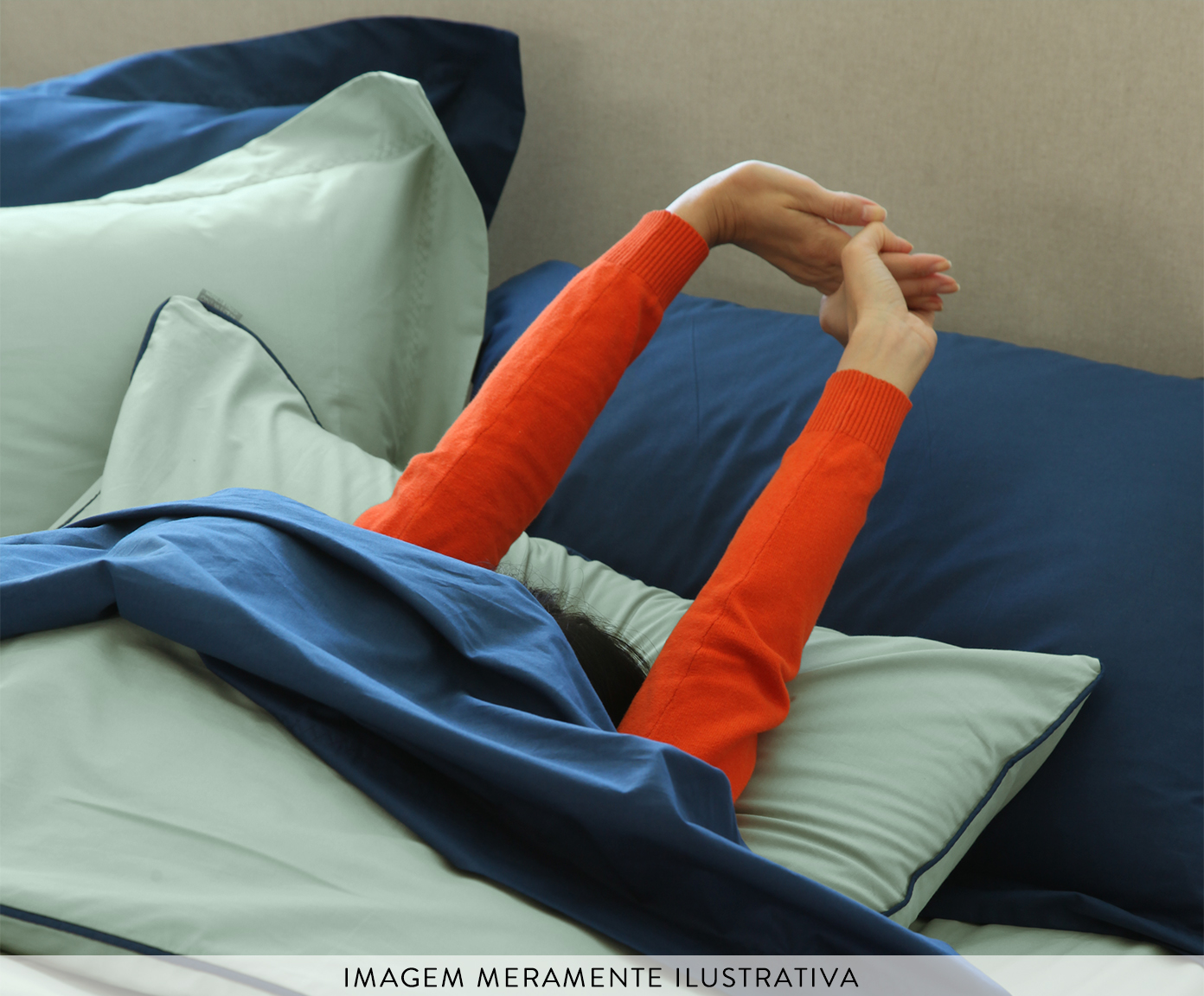 Duvet Colors Menta 200 Fios image number 1