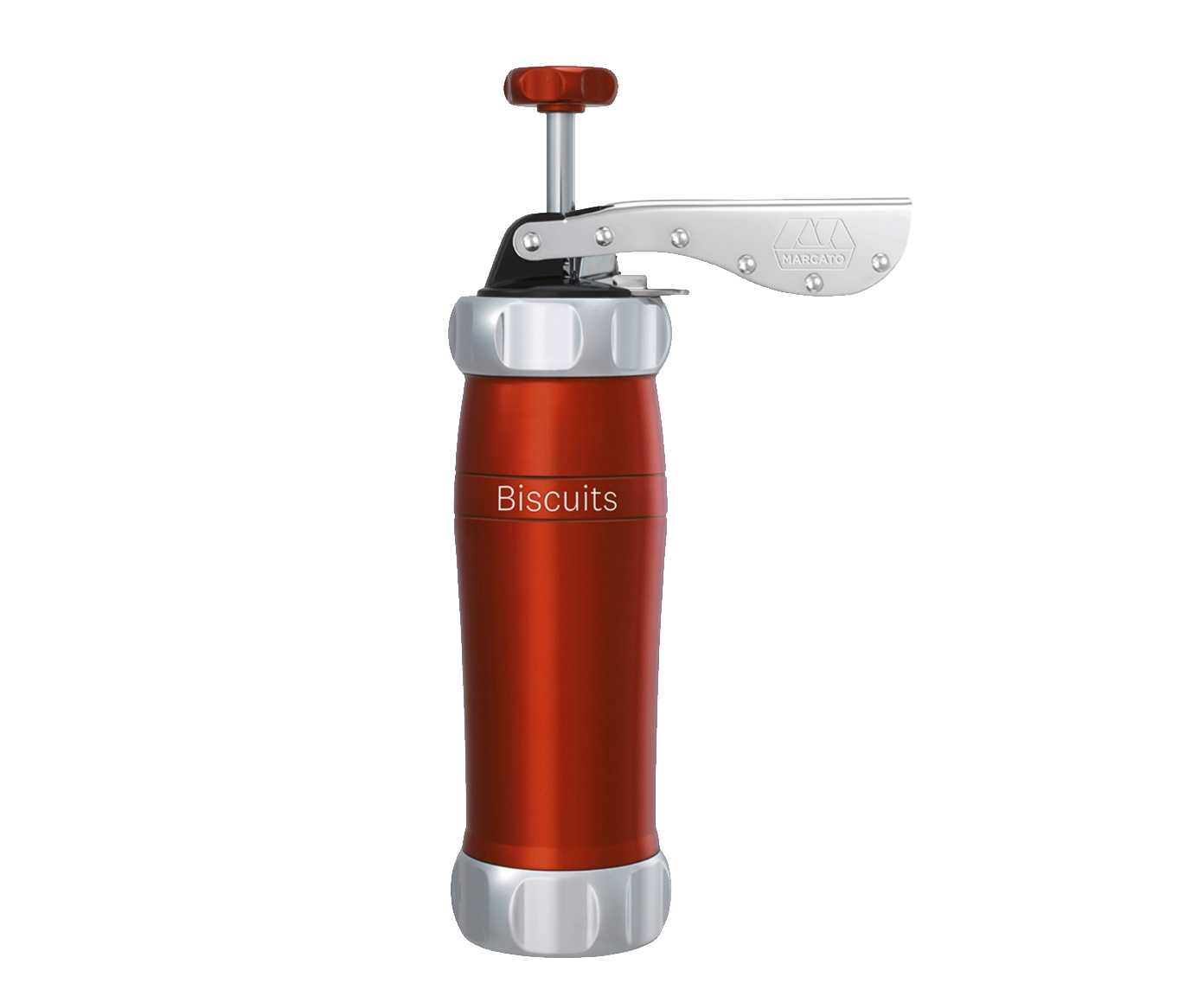 Biscoiteira em Inox Elegance Vermelha - image 0
