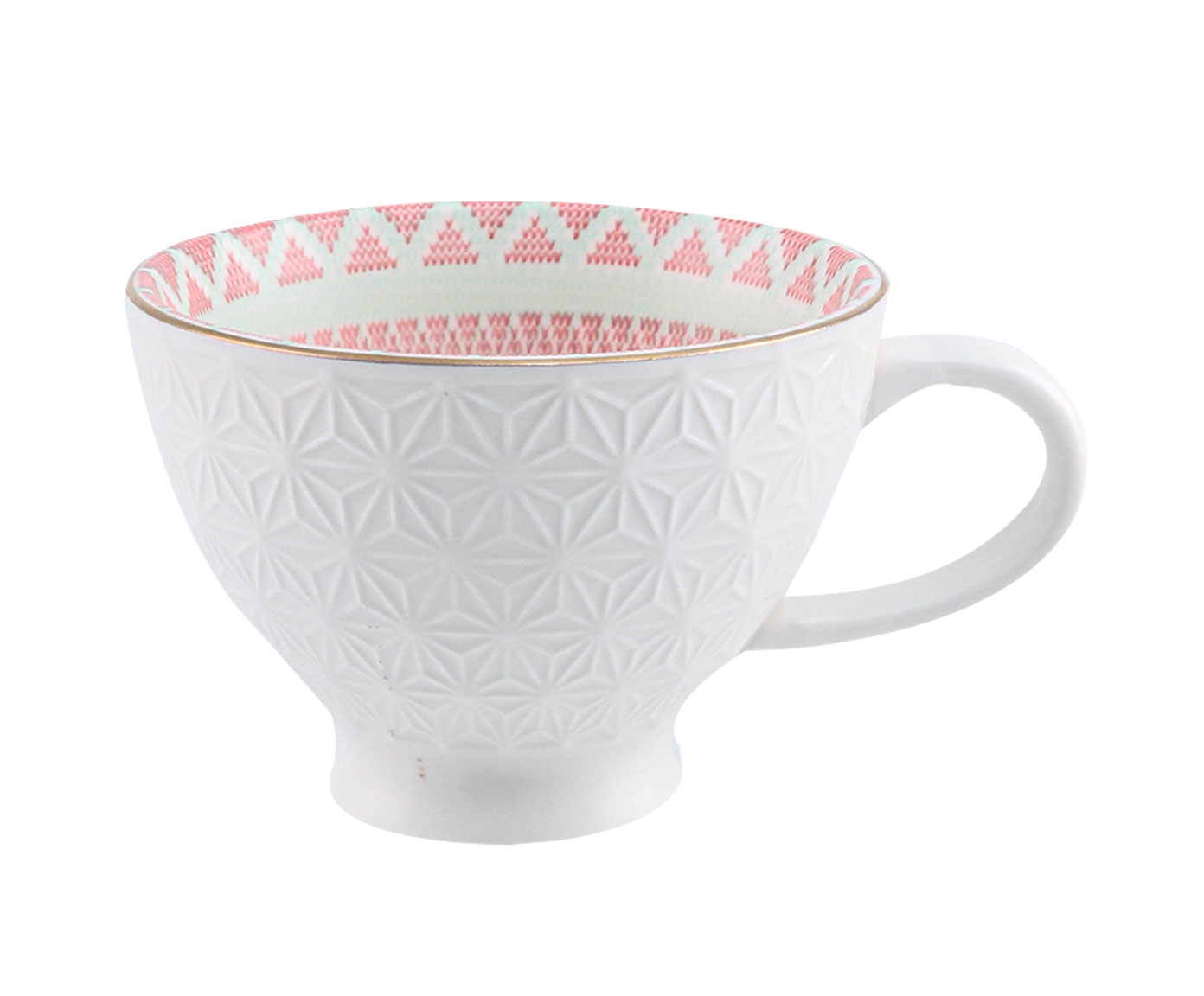 X&iacute;cara para Ch&aacute; em Porcelana Nati - Rosa - image 0