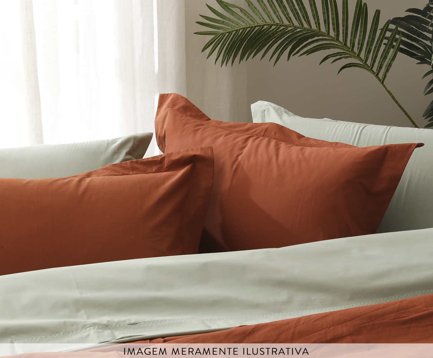 Duvet Colors Menta 200 Fios image number 4