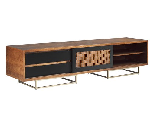 Rack Magna - Natural e Preto image number 0