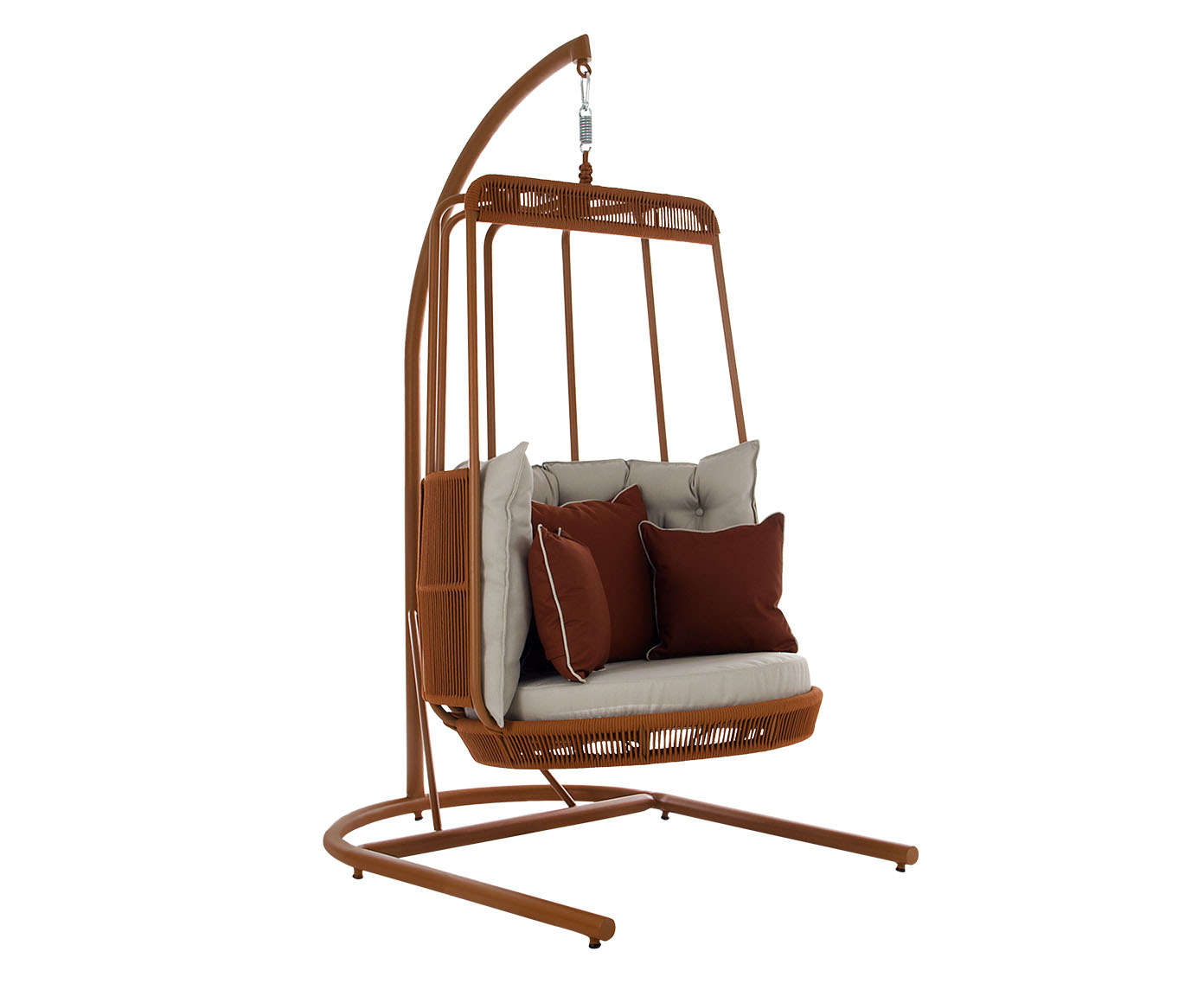 Balan&ccedil;o Suspenso com Suporte CandeeiroTerracota - image 1