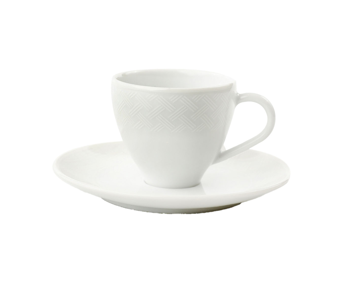 X&iacute;cara Caf&eacute; Santorini em Porcelana Branco - image 0