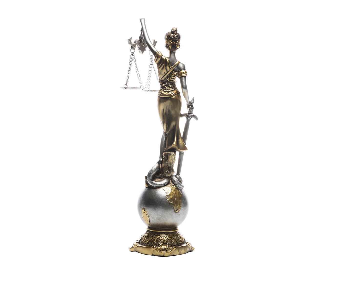 Escultura Decorativa Dama da Justi&ccedil;a ll image number 2