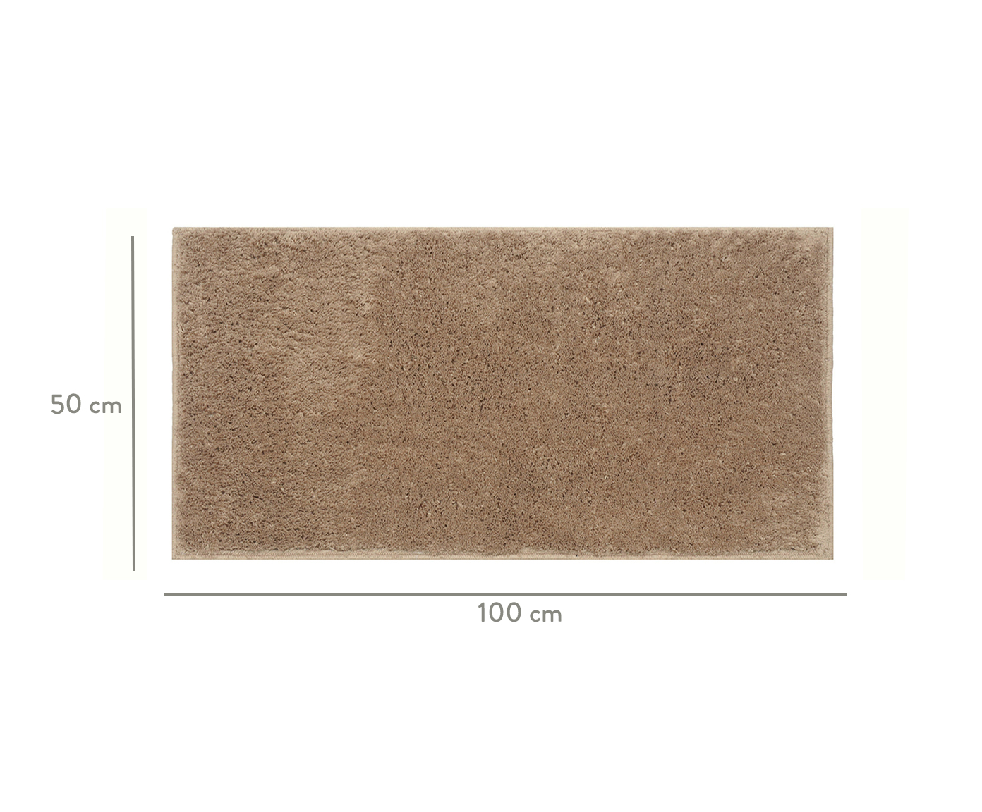 Passadeira Shaggy Smooth Cru image number 4