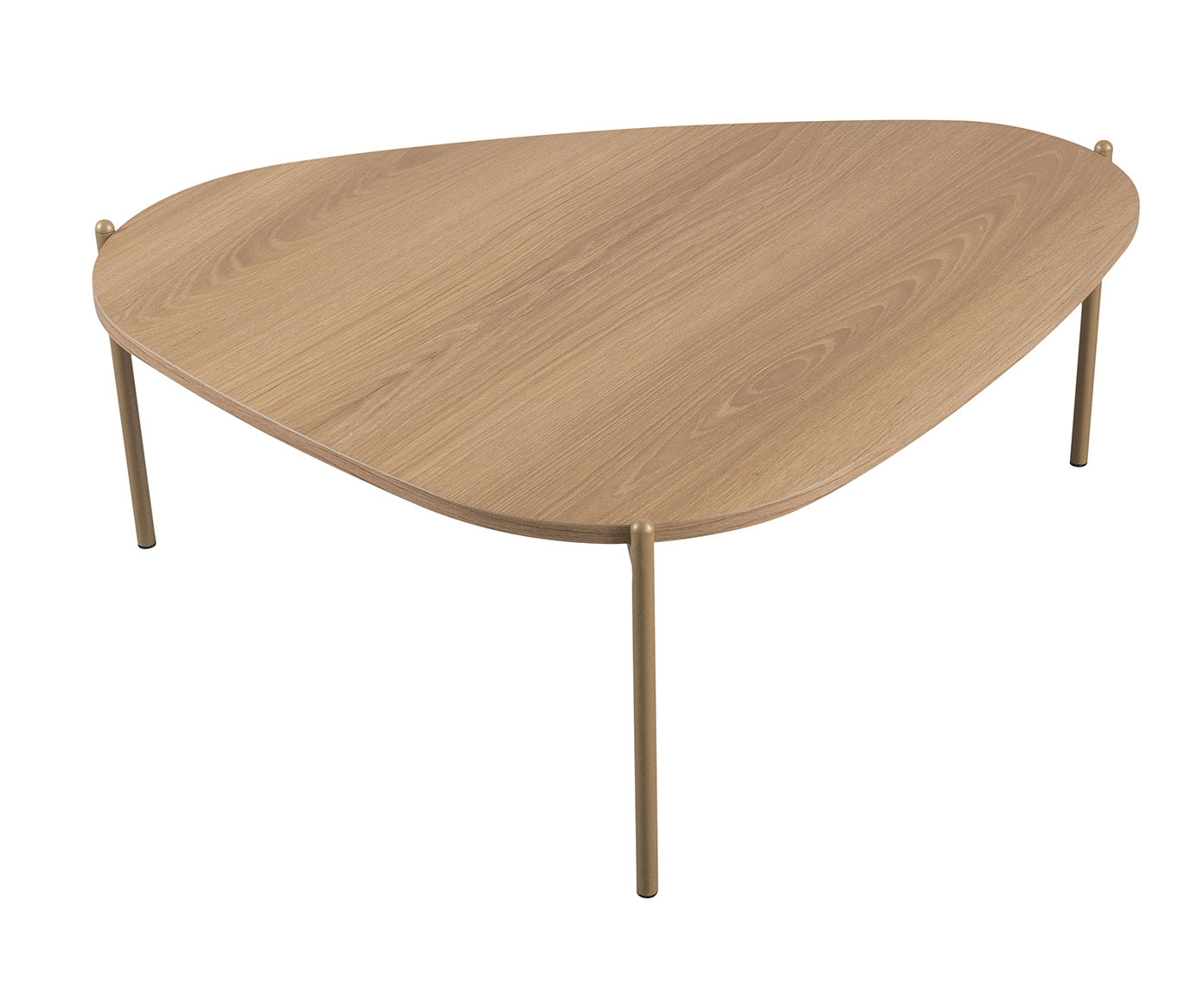 Mesa de Centro Org&acirc;nica Hanover e Dourado image number 1
