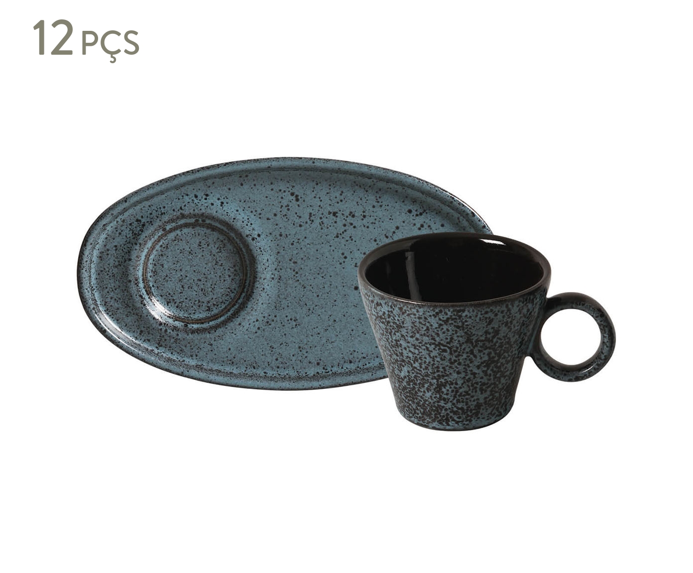 Jogo de X&iacute;caras para Caf&eacute; Neo Night Sky Azul - image 0