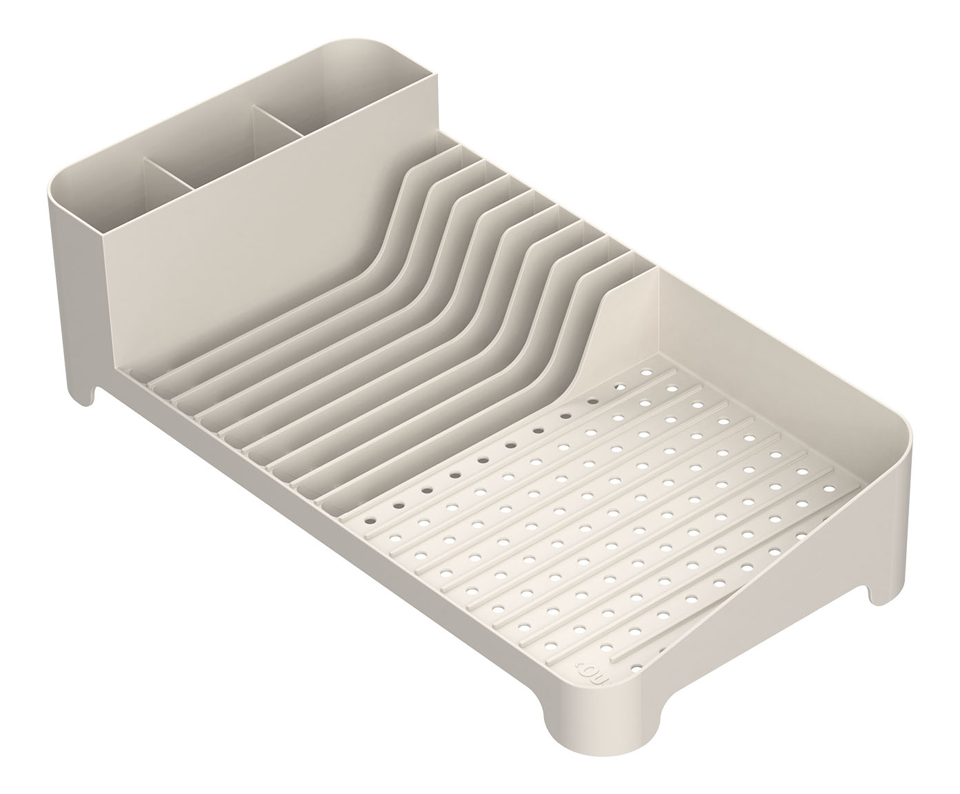 Escorredor de Loucas Trium Compact - Bege Fechado - image 0