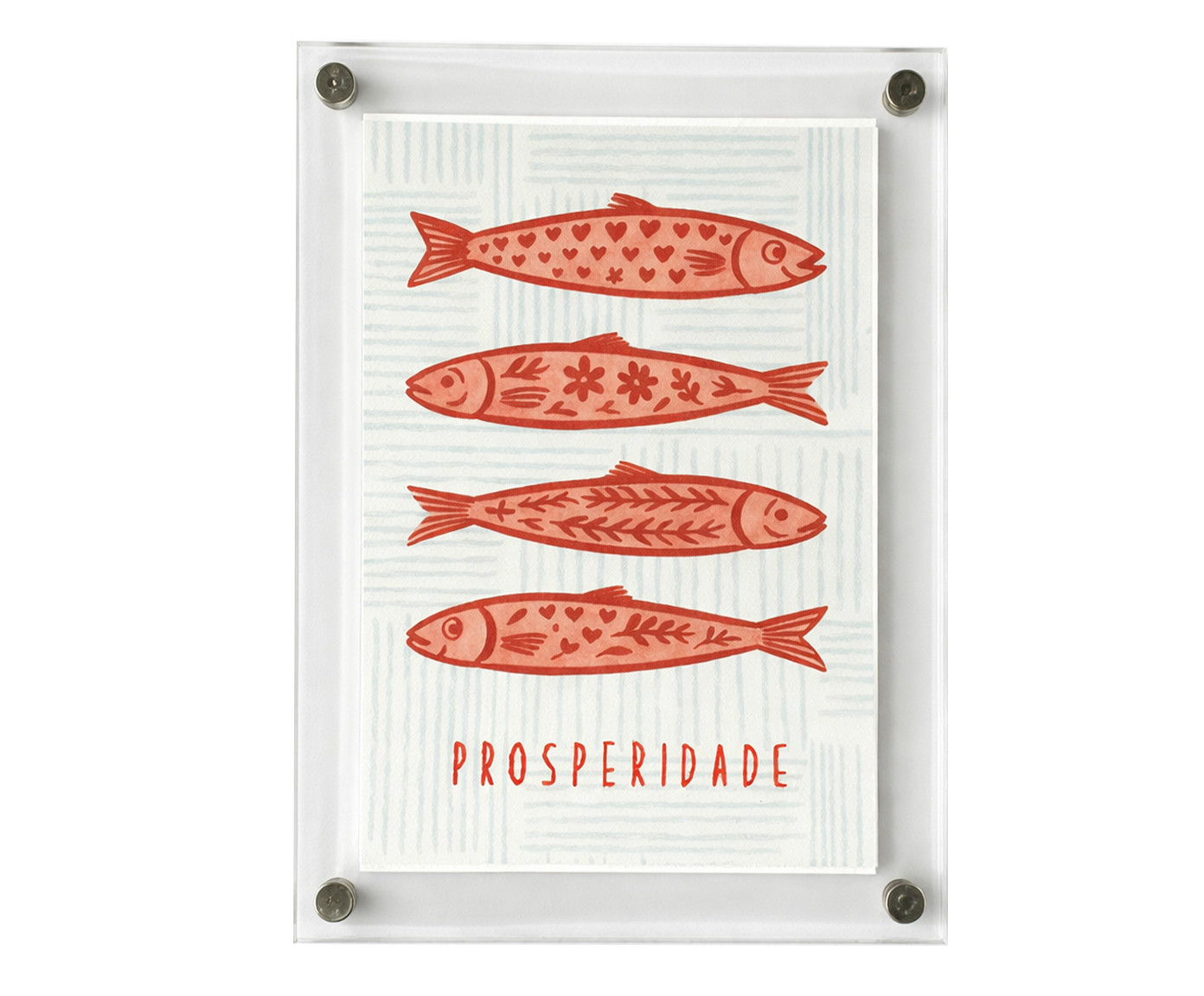 Quadro em Acr&iacute;lico "Prosperidade/Sardinha" - image 0